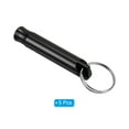 thumbnail image 3 of Uxcell Safety Whistle, Aluminum Outdoor Survival Whistle for Camping, Black 5 Pack, 3 of 5