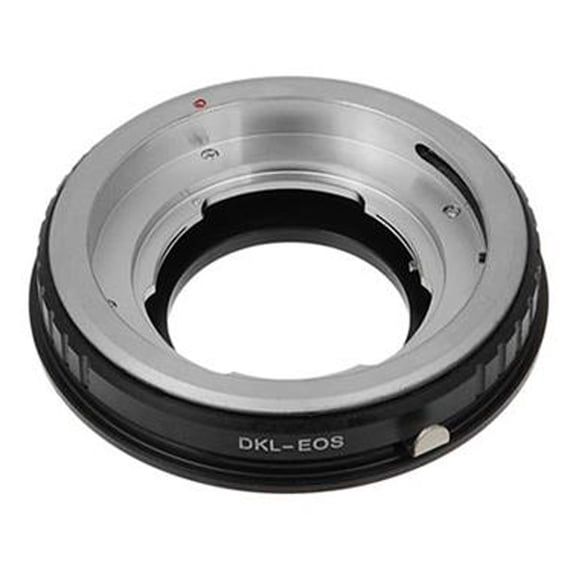 Fotodiox Mount Adapter for DKL Lens to Canon EOS EF-Mount Camera, No Focus Confirmation Chip