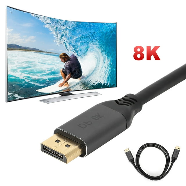 Made Of High Purity Copper Core Stable Transmission Plug And Play Video Cable, DisplayPort To DisplayPort Cable, For Datas Transmition