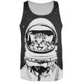 thumbnail image 1 of Cat Astronaut All Over Adult Tank Top - X-Large, 1 of 2