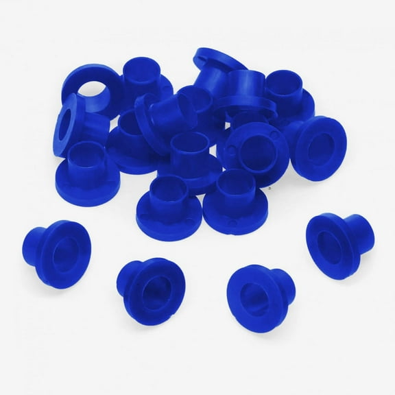 Danmar - TRW20BLU - 20 Pack Nylon Tension Rod Washers - Blue