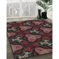 thumbnail image 2 of Ahgly Company Indoor Rectangle Patterned Mauve Taupe Purple Novelty Area Rugs, 8' x 10', 2 of 6