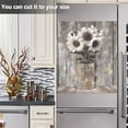 thumbnail image 3 of White Sunflower Dishwasher Magnet Cover Reuseable Refrigerator Magnet Cover Decal Kitchen Fridge Microwave Stickers Hoilday Party Decor 23 x 26 inch, 3 of 5