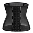 thumbnail image 1 of Clearance! Women Corset Body Shaper Waist Trainer Breathable Shaperwear Bustiers Slimming Belt Underbust Strap Tummy Waist Cincher Black M, 1 of 15