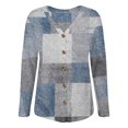 thumbnail image 5 of Kaondbfi Women's Cardigan, Cardigan Sweaters for Women Casual Button Down V Neck Knit Cardigans Sweater Fall Print Long Sleeve Clothe Winter Coat for Women, 5 of 5