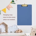 thumbnail image 6 of FMSHPON Glaucous Clipboard Hardboard Wood Nursing Clip Board and Pull for Standard A4 Letter 13x9 inches, 6 of 7