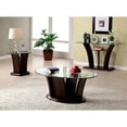 thumbnail image 5 of Furniture of America Panna 3-Piece Coffee Table Set, Dark Cherry, 5 of 8