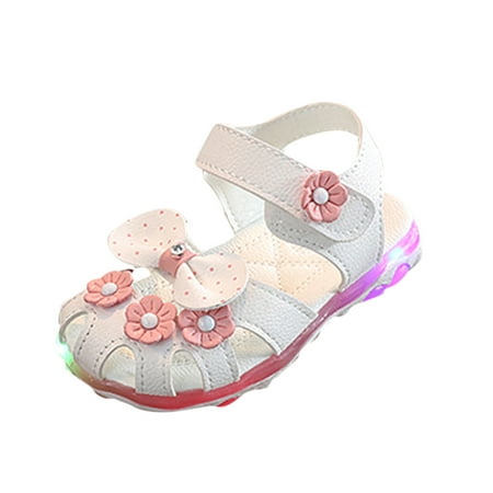 

Girls Shoes Dancing Shoes Kids Shoes Sandals Bowknot Shoes Princess Flowers Girls Sandals