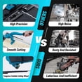 thumbnail image 3 of 48-Inch Manual Tile Cutter for Porcelain and Ceramic Tungsten Carbide Wheel Infrared Positioning   Aluminum Frame Anti-Skid Feet for Professional Use, 3 of 8