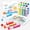 14 Colors, variant on Washable Dot Markers, 10 Colors Bingo Daubers with Dot Coloring Book and 70 Patterns Coloring PDF Sheets, Non-Toxic Water-Based Dot Markers by Shuttle Art