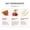 D, variant on Lip Gloss Cherry Tube Lip Oil Moisturizing Nourishing Lip Lubricant Plumping Shine 8.3ml