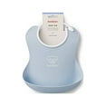 thumbnail image 3 of BabyBjorn Feeding Bib, Powder Blue, 1 Piece, 3 of 4