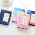 thumbnail image 2 of RENACLIPY 1Pack Portable Photo Album PU Adventure Book Candy Color For Anniversary, 2 of 8