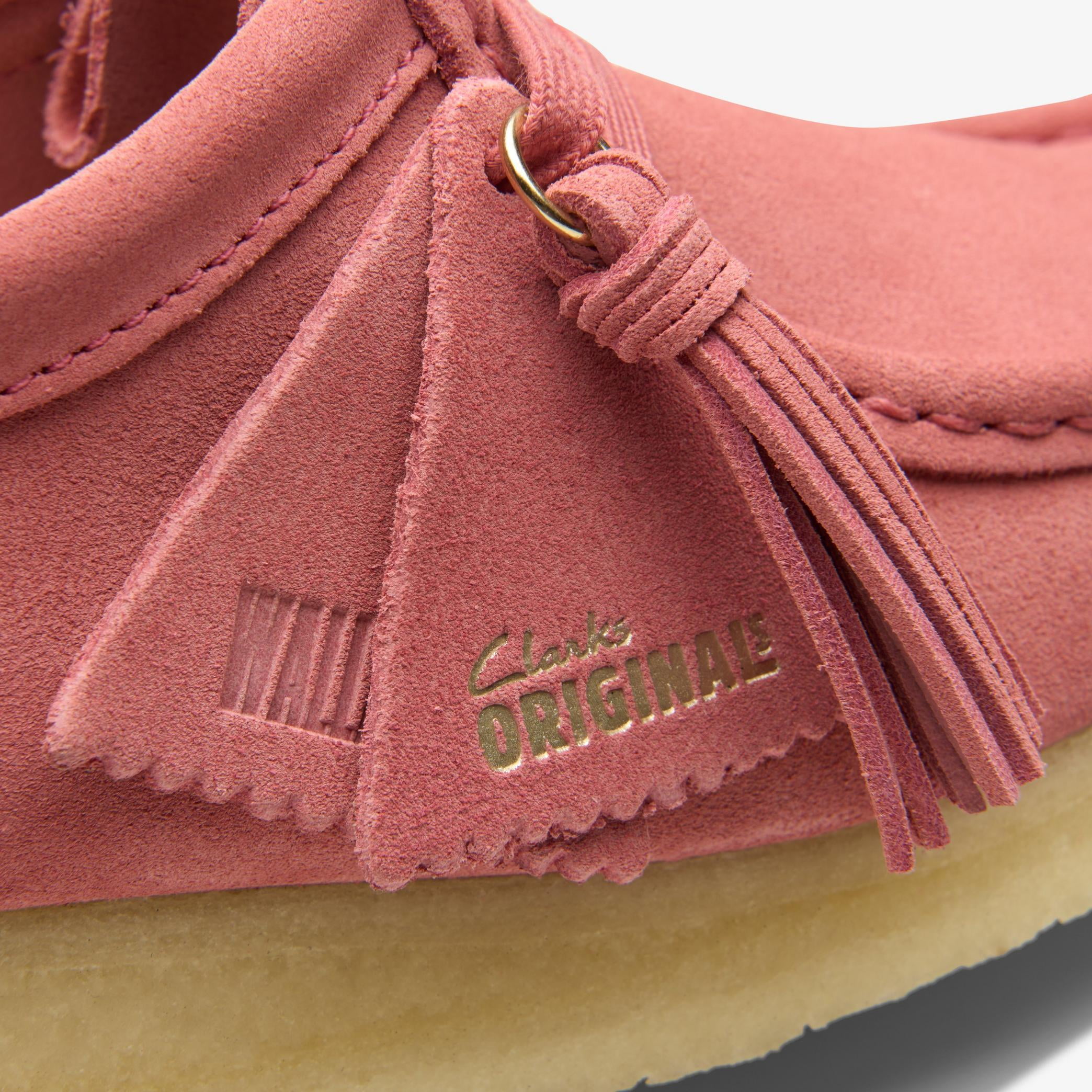 【Clarks ORIGINALS】Vintage Pink Wallabee CLARKS ORIGINALS WALLABEE Shoes Vintage Pink - Walmart.com