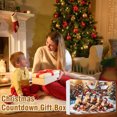 thumbnail image 1 of Puntoco Calendario de cuenta regresiva de Navidad con colgante de acrílico, regalo festivo Liquidación de adornos de decoración interior y exterior en Navidad, 1 of 5