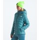 thumbnail image 2 of Chaqueta THE NORTH FACE Aconcagua - Sudadera con capucha de plumón para mujer, color azul S, 2 of 7