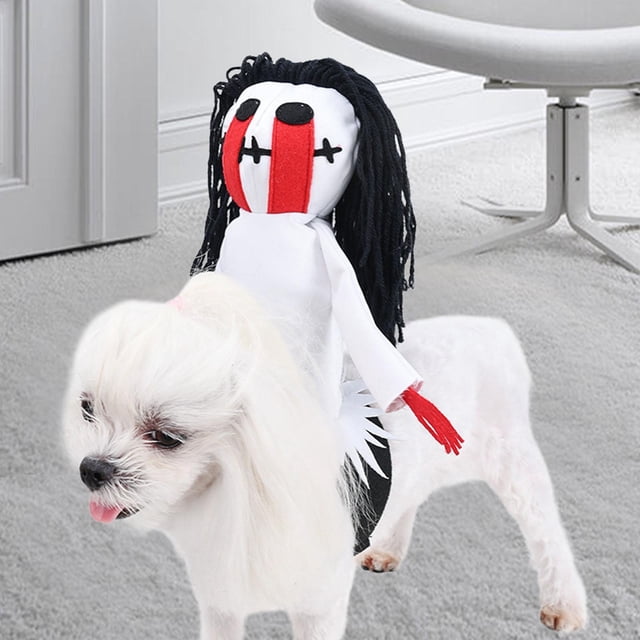 Disfraz de perro de Halloween, ropa creativa, cómoda, divertida, trajes para gatitos, Cosplay de gato para el Festival de año Nuevo, suministros de S