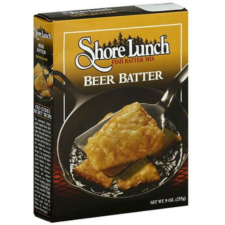 Shore Lunch Beer & Fish Batter Mix, 9 oz (Pack of (Best Beer Fish Batter)