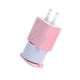 thumbnail image 4 of Funda protectora de cargador USB-C • Almacenamiento de cable de carga rápida de 20W/18W • Funda protectora de silicona con clip • Rosa, gris, negro, blanco, 4 of 4