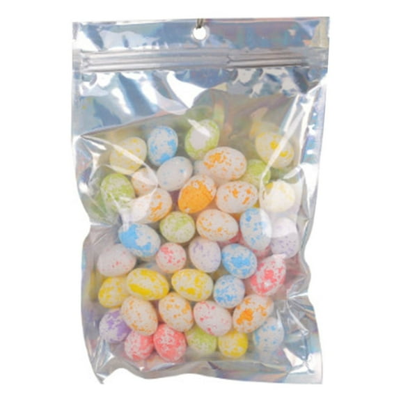 Easter Egg Decorations Colorful Candy-Coated Chocolate Eggs in Resealable Bag Perfect for Parties, Holidays, and Gifting