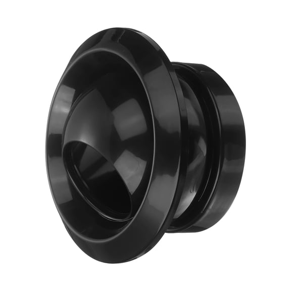 Uxcell 6 Inch Round Air Vent Covers, Ceiling Ball Jet Nozzle Air Diffuser, Black