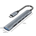 thumbnail image 6 of RKZDSR 5-in-1 USB C Docking Station, 1 USB 3.0 Port, 2 USB 2.0 Port, 65W PD, 1 Type-C Data Port Compatible, Type-C Devices, 6 of 7