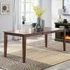 Better Homes & Gardens Bankston Expandable Dining Table with Leaf, Mocha Finish