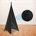 thumbnail image 3 of Universal Dj Light Speaker Stand Skirt Tripod Scrim Cover, 1 Pcs, 3 of 5