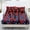Abstract Distressed American Flag Pattern, variant on Whosucclay Red Panda Floral Print Three Piece Fitted Sheet Set, Soft Touch Fitted Sheets for Bedroom, 1 Fitted Sheet and 2 Pillowcases, No Flat Sheet Durable Non-Slip, King Size