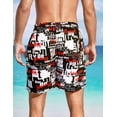 thumbnail image 2 of Traje De Baño Hombre Short Impermeable Bermuda Secado Rápido, 2 of 3