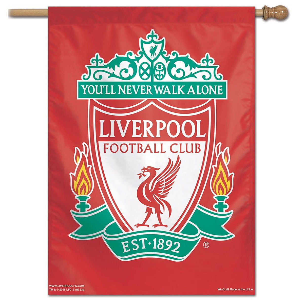 Liverpool FC House Flag - Walmart.com - Walmart.com