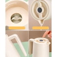 thumbnail image 4 of 1L Insulated Water Bottle Small Household Hot Water Bottle Glass Inner Insulation Bottle Warm Water Bottle, 4 of 14