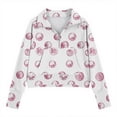 thumbnail image 4 of Bnwani Long Sleeve Toddler Shirt Hoodless Fleece Printed Tops 9 Years, 4 of 5