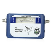Suzicca DVB-T Digital Satellite Signal Finder Meter Aerial Terrestrial TV with Compass TV Reception Systems