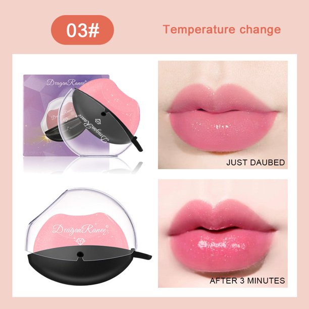Lápiz labial perezoso que cambia de color, se aplica en los labios, maquillaje, brillo de labios, mate, resistente al agua, de larga duración, antiadherente, bálsamo con tinte cosmético