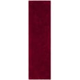 thumbnail image 3 of Safavieh Luxe Paxton Solid Plush Shag Area Rug, Red, 2'3" X 8' Runner, 3 of 4