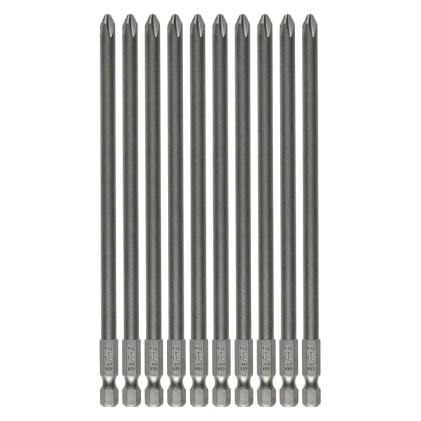 Juego de puntas de destornillador VESTIO Phillips PH2 #2 150 mm 10 piezas S2 Steel