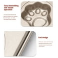 thumbnail image 3 of Baking Pan Cat Paw Even Heat Distribution Bake Tray High Temperature Resistance Bakeware Pans Cookie Mold Chocolate Cake Biscuit 4 Light Golden, 3 of 9