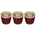 thumbnail image 5 of 3pcs E14 Fabric Lamp Shade Wine Red Modern Clip On Lampshade for Home Wall Candle Table Lamps, 5 of 8