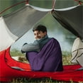 thumbnail image 2 of Fridja Portable Thin Elastic Sleeping Bag Inner Bile Outdoor Camping High Elastic Sleeping Bile Travel Hotel Bed Sheet Dirty Bag, 2 of 4
