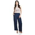 thumbnail image 1 of Pantalon de pierna ancha Roman Fashion / Juvenil, 9202 (Azul marino) azul marino M, 1 of 5