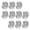 10 pieces, variant on CR2025 3V Batteries 10/5-Count Pack Travel Design Leak Resistant Technology for Small Electronics Gadgets