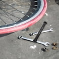 thumbnail image 4 of KONTONTY Cylindrical Bike Fork Axle Skewer Sturdy Thru Axle Black Secure Connection 1Set, 4 of 8
