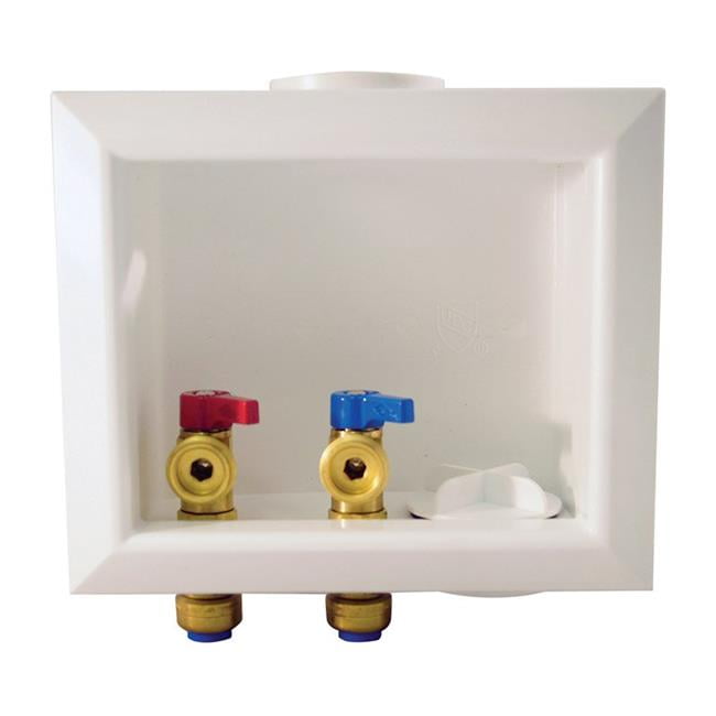Tectite 4932521 0.5 in. Dia. Apollo Washing Machine Outlet Box