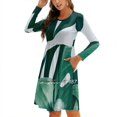 thumbnail image 1 of a #Redbubble #Artprints Sweetheart Knot Flared Dress Fashion Design Large Size Loose Dress Other Digital Manipulation, 1 of 5