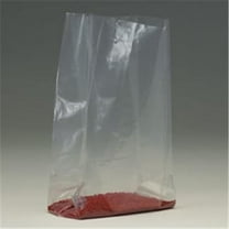 The Packaging Wholesalers Gusseted 2 Mil Poly Bags 24" x 20" x 48" Clear 100/Case PB1640