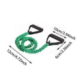 thumbnail image 3 of WEIOUKC Toner Resistance Bands with Foam Handles,Safe Sleeve Exercise Bands,Durable Stretch Fitness Belt,for Yoga & Strength Training, 3 of 5