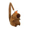 thumbnail image 3 of fenteer Capybara Plush Backpack Fashion Lightweight Travel Backpack Stylish Gift Bookbag, 3 of 8