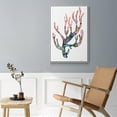 thumbnail image 5 of Sea Coral II Framed Premium Gallery Wrapped Canvas - Ready to Hang - 25 x 37 - White Floating Frame, 5 of 9