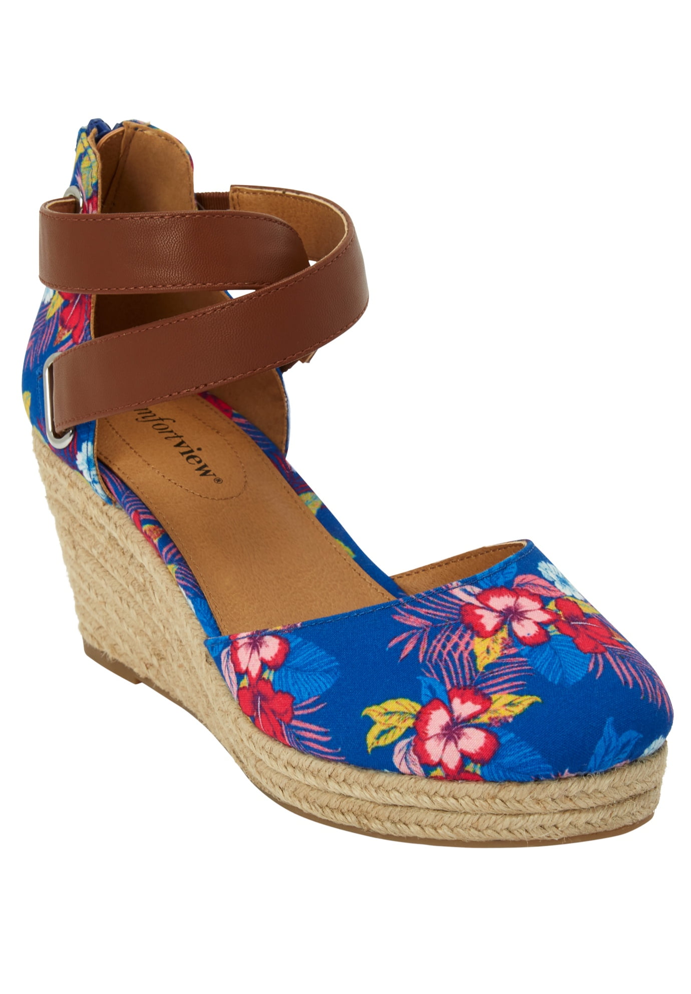 espadrille sandals wide width